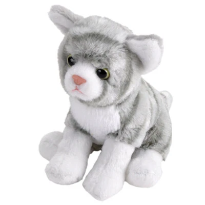 Wild Republic Pocketkins Graue Tabby Katze 25539 - Wild Republic Katze 13cm