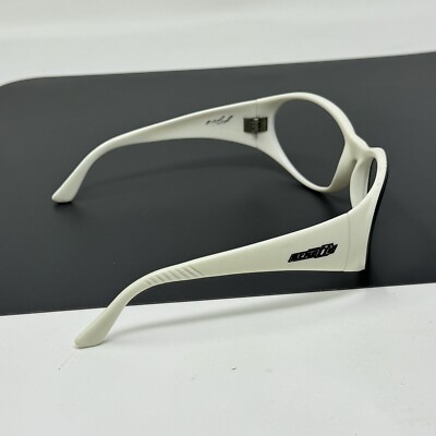 VINTAGE ARNETTE Hot Cakes White And Black No Lenses Sunglasses