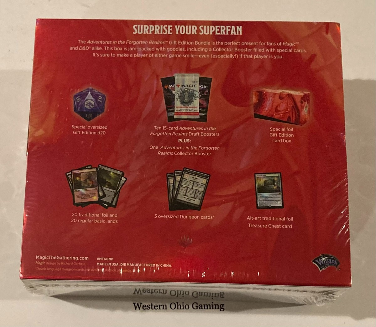 Magic MTG Adventures in The Forgotten Realms Bundle Gift Edition