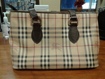 plaid purse