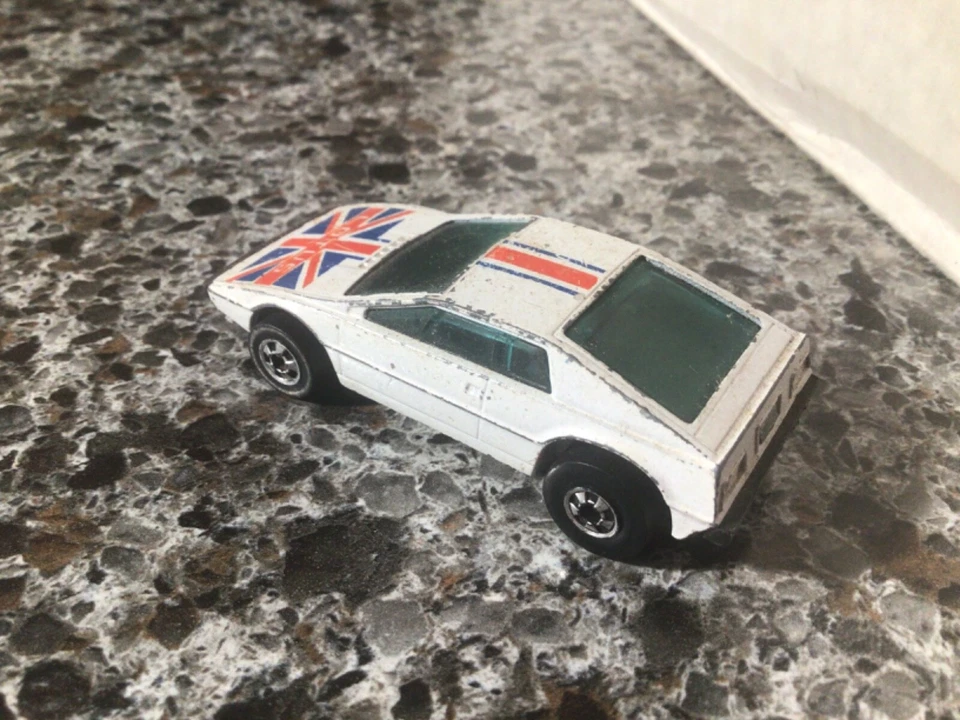 Hot Wheels 1978 Royal Flash Lotus Esprit White Blackwall Hong Kong Foto 2 de 4