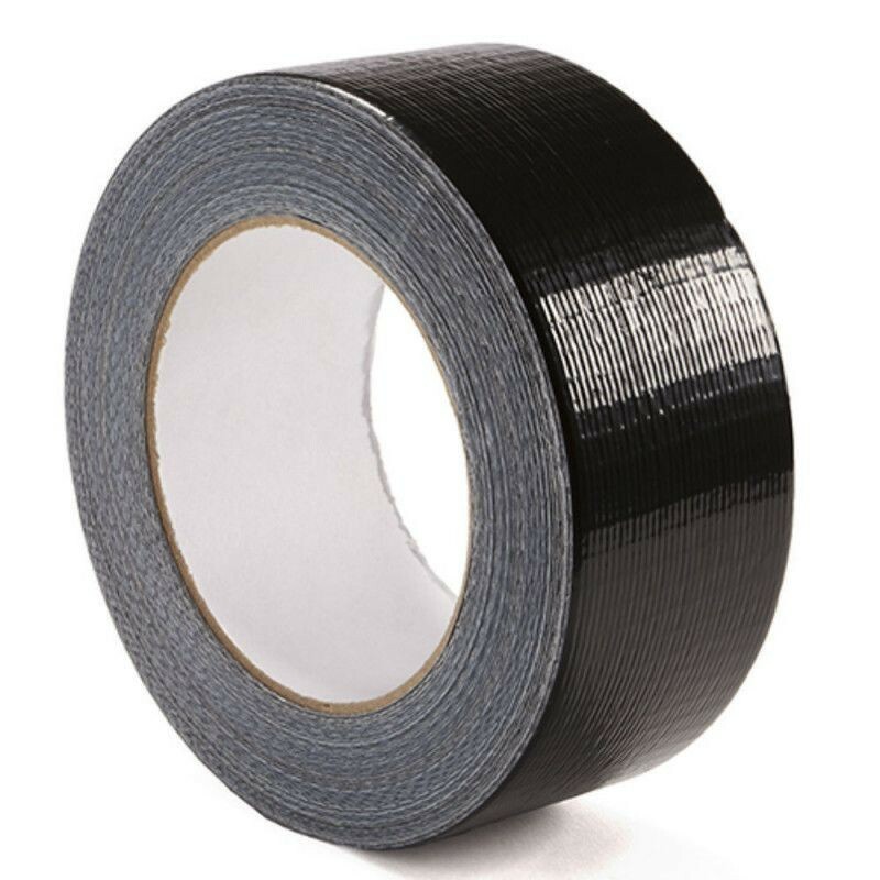 NASTRO AMERICANO NERO EXTRA FORTE  10 MT X 25 MM --
