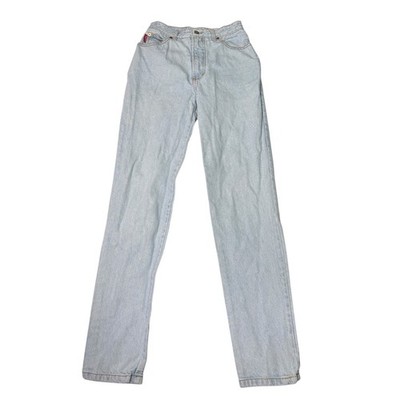 Vtg Bongo Summer Gene Montesano Women's XL Light Wash High Waisted Jeans 26x31