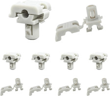 10 PCS Car Door Lock Rod Clips, Tailgate Handle Rod Clip Fits 5/32" Rod, Door Lo