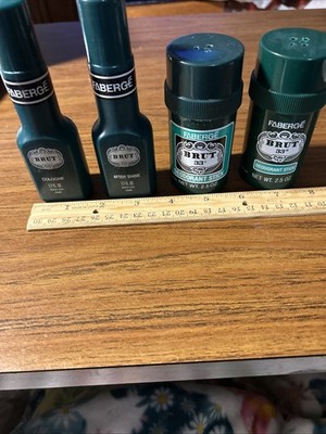 Handmade Mens Brut Cologne/deodorant Salt & Pepper Shakers Box 13#64