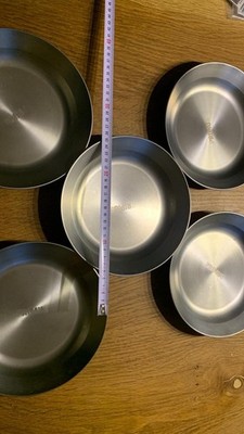 Primus 5 Stück Blechteller Campinggeschirr Bergfreunde Essen Kochen Schüssel Set