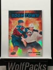2025-26 Upper Deck Series 2 Hockey - Boomtown Josh Manson #BT-9