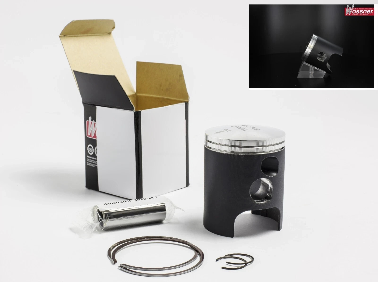 Kit piston Wössner 55,96 contre la perte de compression sur Yamaha TZR 125