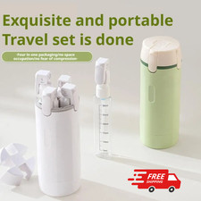 4-in-1 Travel Refillable Dispenser Bottles Leakproof Portable Toiletry Cosmetic