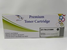 Premium ZY-TN-210BK BLACK Toner Cartridge Brother MFC-9010CN HL-3070CW HL-3040CN