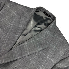 Blazer gris de 3 botones de lana para hombre Afred Dunhill ? Japón ? 42R