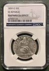 1859-O Seated Liberty Half Dollar - NGC SS Republic Shipwreck Effect