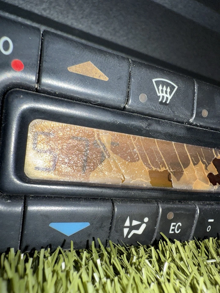 96 A 03 MERCEDES BENZ S420 CLK320 CLK430 CLK55 AMG AC UNIDAD DE CONTROL DE CALOR CLIMATIZADOR Foto 3 de 4