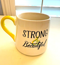 THRESHOLD Strong & Beautiful yellow accent po...