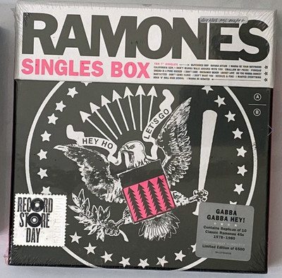 Ramones 10 x 7'' Singles Box Set New Sealed  RSD Limited Edition