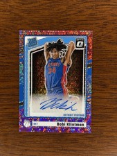 2024 PANINI DONRUSS OPTIC #315 BOBI KLINTMAN SIGNATURE-PINK FAST BREAK RC 16/25