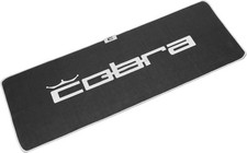 Cobra Players Microfiber Black Tour Golf Towel 39  x14  NEW 