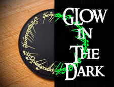 Lord of the Rings - Glowing Rune Ring - PVC Rubber Patch