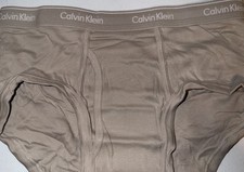 Calvin Klein Mens Brief Gray Size Medium NEW