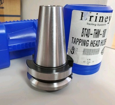 1-PC. ''NEW' BRINEY BT40-THM-100 TAPPING HEAD HOLDER