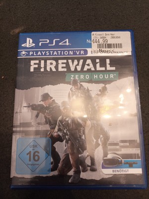 Firewall: Zero Hour -- Standard Edition (Sony PlayStation 4, 2018)