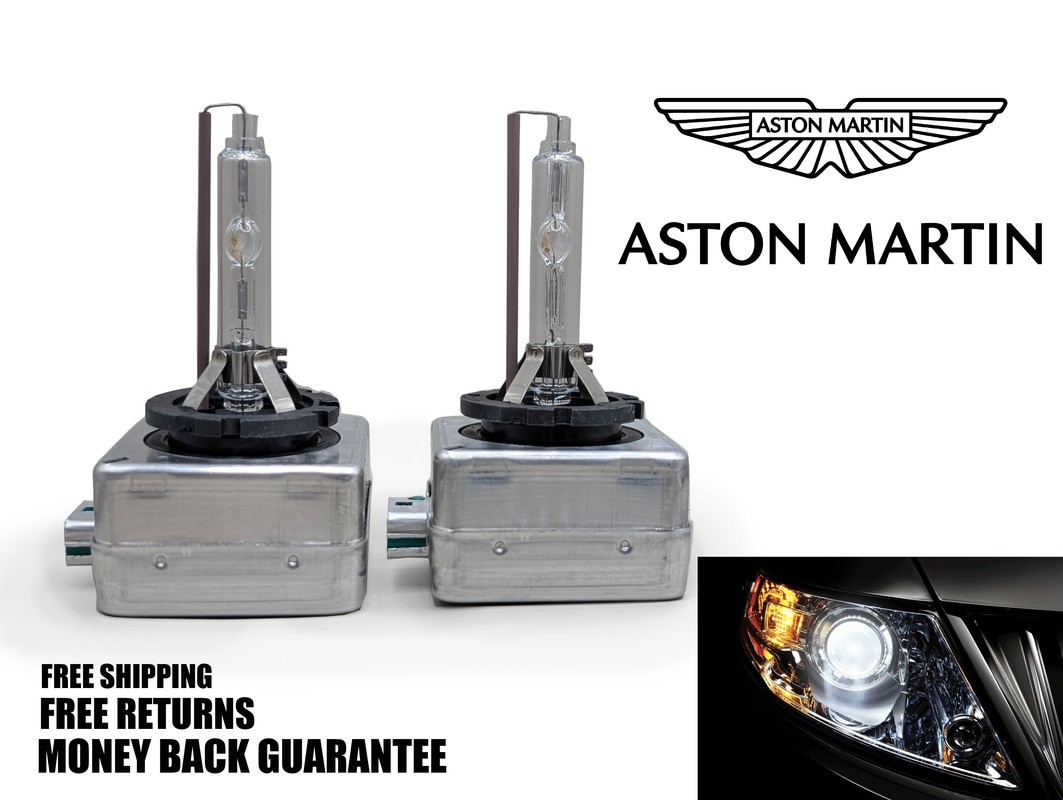 6000K Diamond White HID Xenon Headlight Bulb for ASTON MARTIN DB9 2005-2016 x2