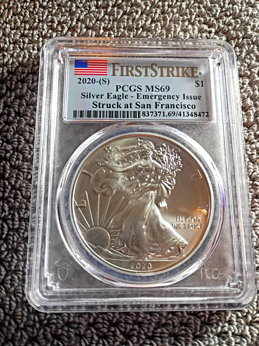 American Eagle MS 69 Graded 2020 Silver Bullion Coins for sale | eBay