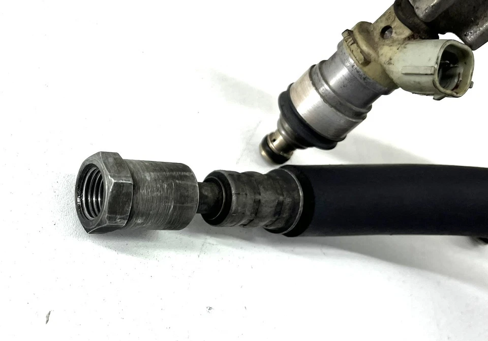 98 99 00 01 02 TOYOTA 4RUNNER TACOMA INYECTORES DE COMBUSTIBLE RIELES REGULADOR 3,4 L OEM Foto 3 de 4