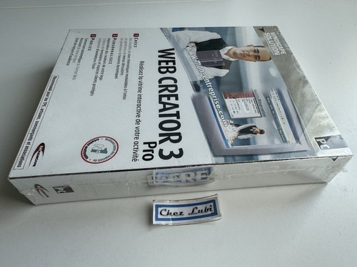 Mindscape Web Creator 3 Pro (2005) - PC Big Box - FR - Neuf Sous Blister - Photo 4/5