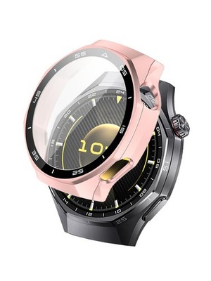 [2 Pack] Case for Huawei GT6 Pro 46mm Smart Watch, Rugged PC Cover Built-in S...