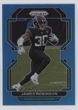 2021 Panini Prizm Light Blue Prizm James Robinson #14 1hn2