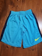 Youth Large Nike Basketball Shorts Blue Pockets Gently Used
