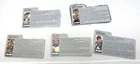 GI JOE ARAH 5 Mission Brazil file cards lot 1986