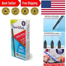 Reliable 12 Pack of Medium Point Ballpoint Pens - Perfect for All Writing Needs