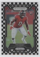 2023 Panini Prizm Rookies Black & White Checker Prizm YaYa Diaby #394 g7c