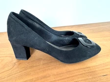 Coach and Four Black Pumps