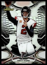 2015 Topps Finest Hot Box Black Refractor Matt Ryan #30