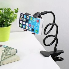 Long Arm Phone Stand Adjustable Bedside Desk Mount Universal Mobile Holder