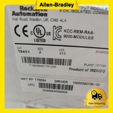 2PCS AB T9451 SER A VER K13 8PT OUTPUT ROCKWELL AUTOMATION New SEALED For VIP 