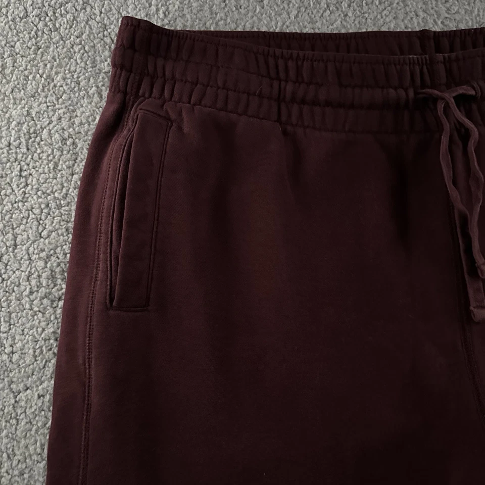 Old Navy Mens Pants Burgundy Size XL Sweatpants Fleece Y2K 100% Polyester - Image 3 of 4