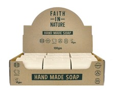 Faith In Nature Natural Lavender Hand Soap Bar Box Set Relaxing Vegan & Cruelty