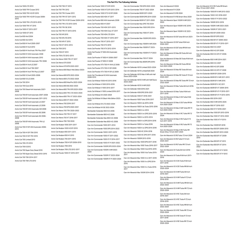 (2 Pack) Tusk Megabite Radial Tire 32x10-15 For Arctic Cat Prowler XTX 700 H1 Foto 2 de 4