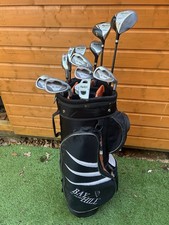 Nice Full Starter Set Of Ryder Golf Clubs With Bay Hill Cart Bag