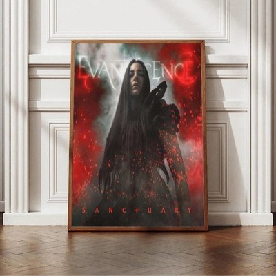 Evanescence Sanctuary Album Cover Home Decor Poster