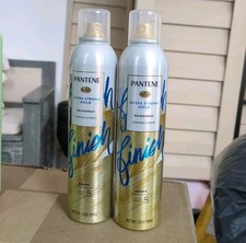 2 PANTENE Pro-V Extra Strong Hold Level 5 Hairspray 7.0 oz Alcohol Denat    