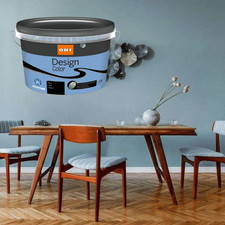 Wandfarbe OBI Design Color matt Ozean Blau 1 Liter Innenfarbe für ca. 10m²