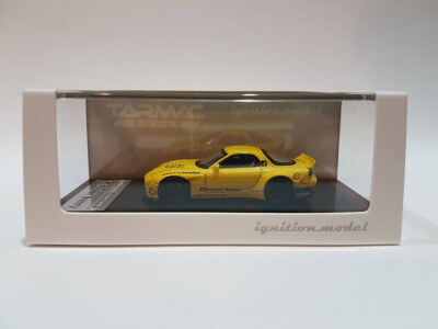 Ignition model Rocket Bunny RX-7 (FD3S) Yellow ~ 1/64 | eBay