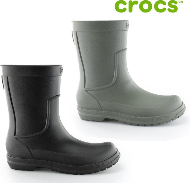 crocs mens rain boots