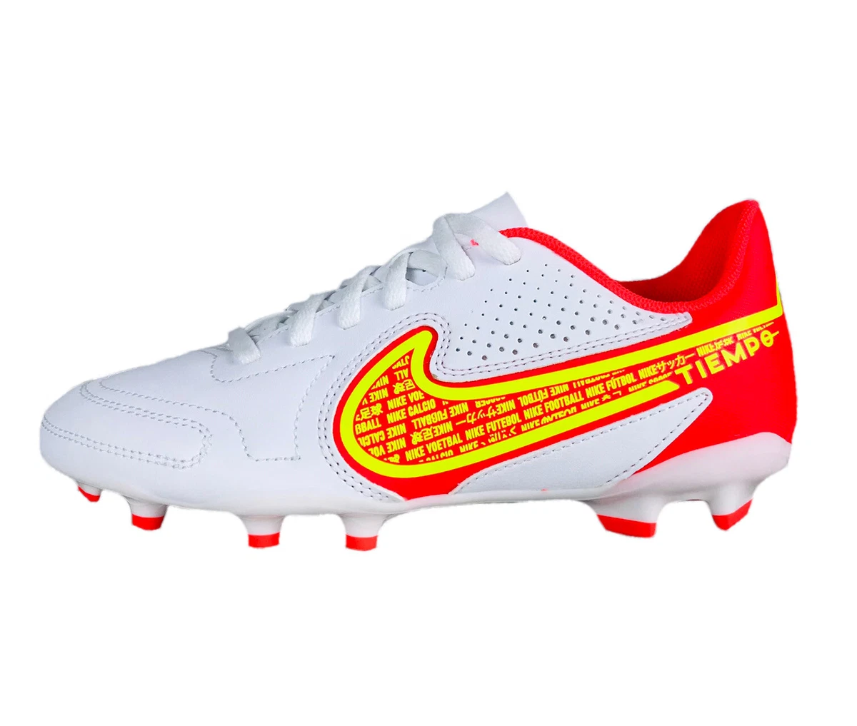 Nike Jr. Tiempo Legend 9 Club FG Kids Youth Soccer Cleats Size 6Y
