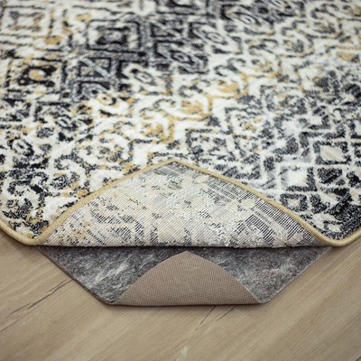 10' x 14' Non Slip Rug Pad Gripper 1/4 Thick Dual Surface Felt + Rubber Gripp...